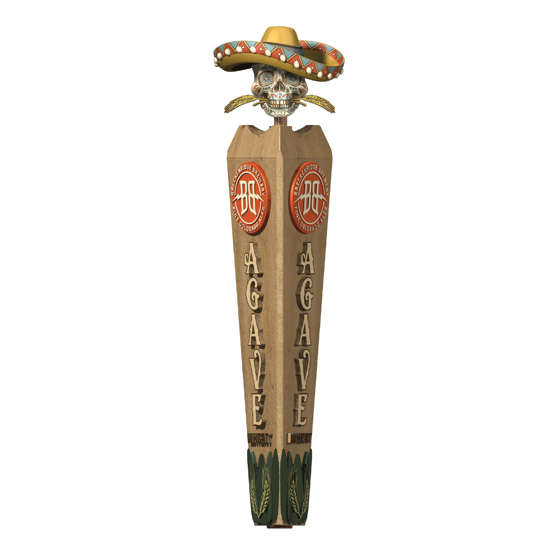 Agave Wheat Tap Handle