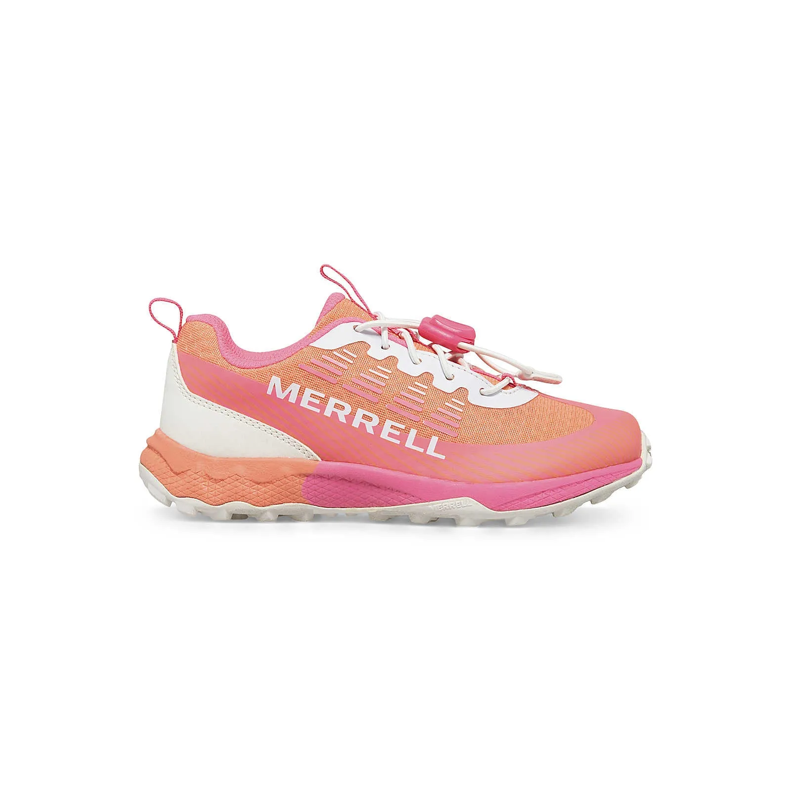 Agility Peak Kid's Athletic Trail Shoe - Pink/Orange/White