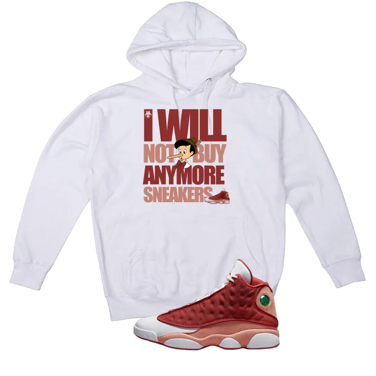 Air Jordan 13 Dune Red White T-Shirt (I WILL NO BUY MORE SNEAKERS)| illcurrency