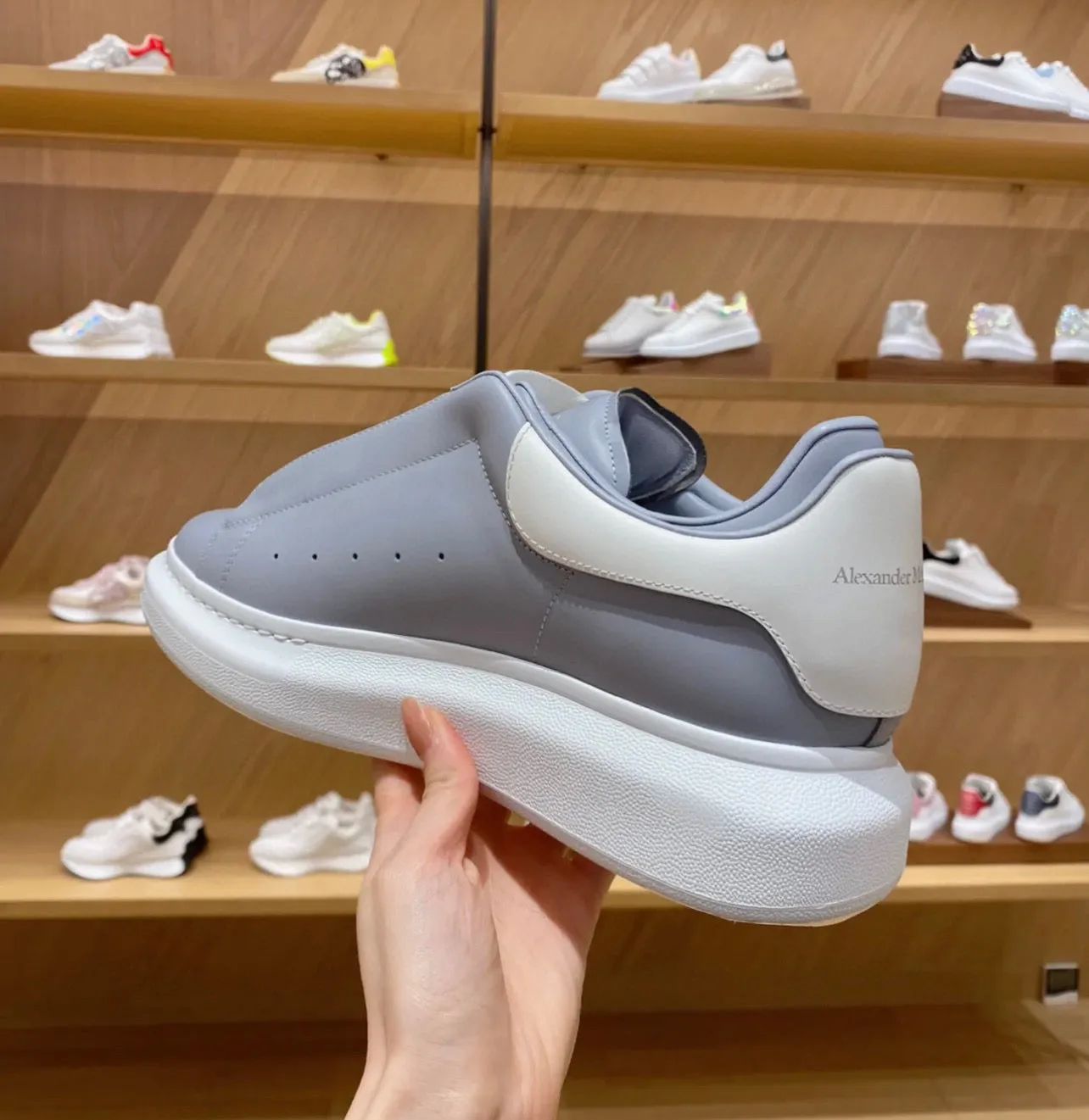 ALMC Oversized Grey Sneakers-38