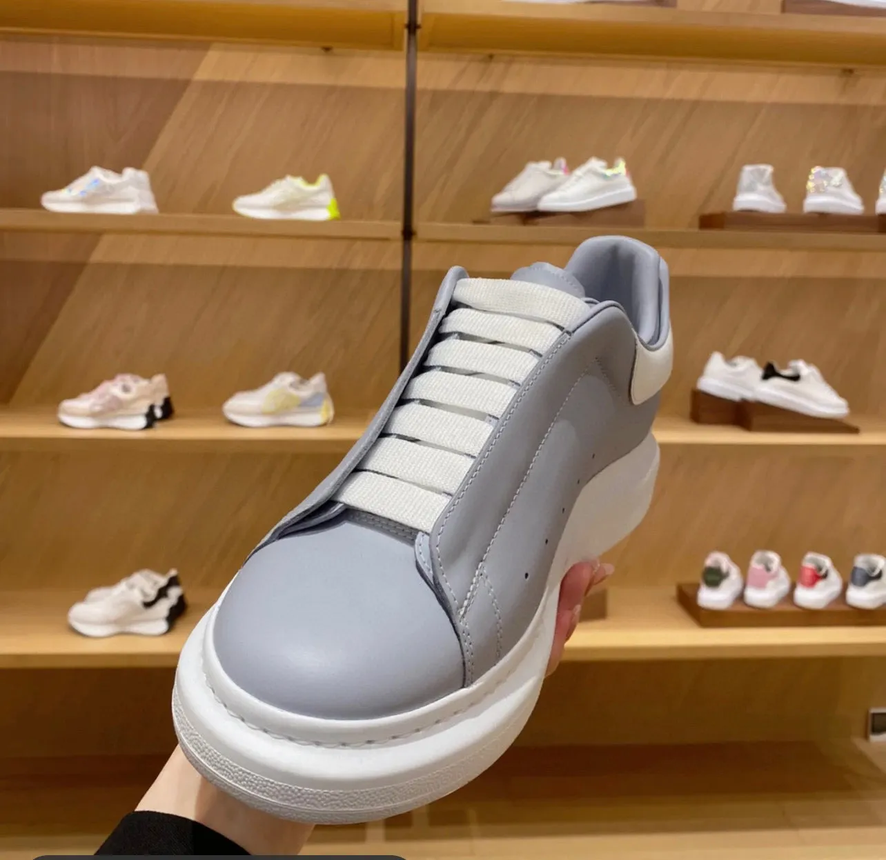 ALMC Oversized Grey Sneakers-38