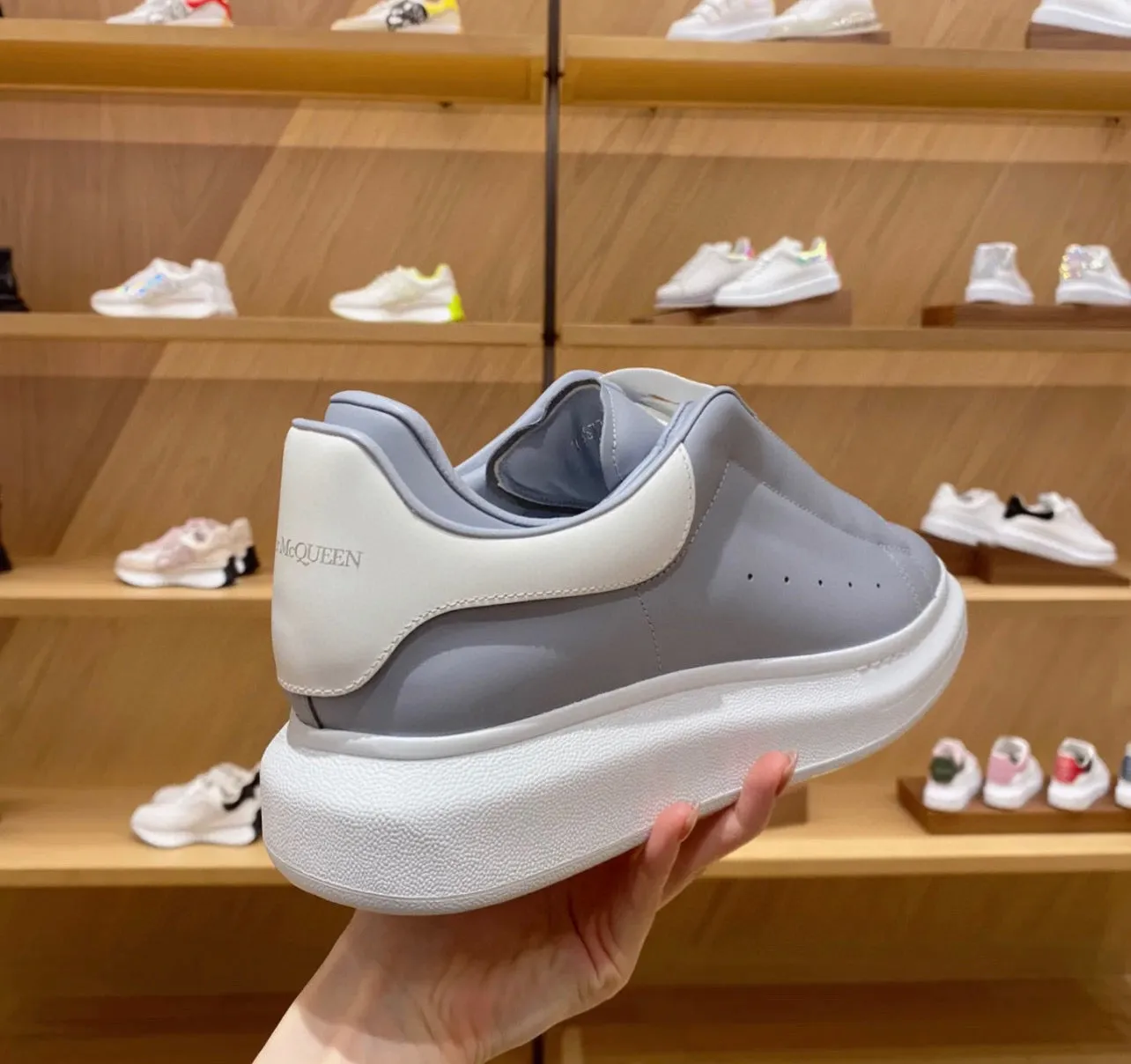 ALMC Oversized Grey Sneakers-38