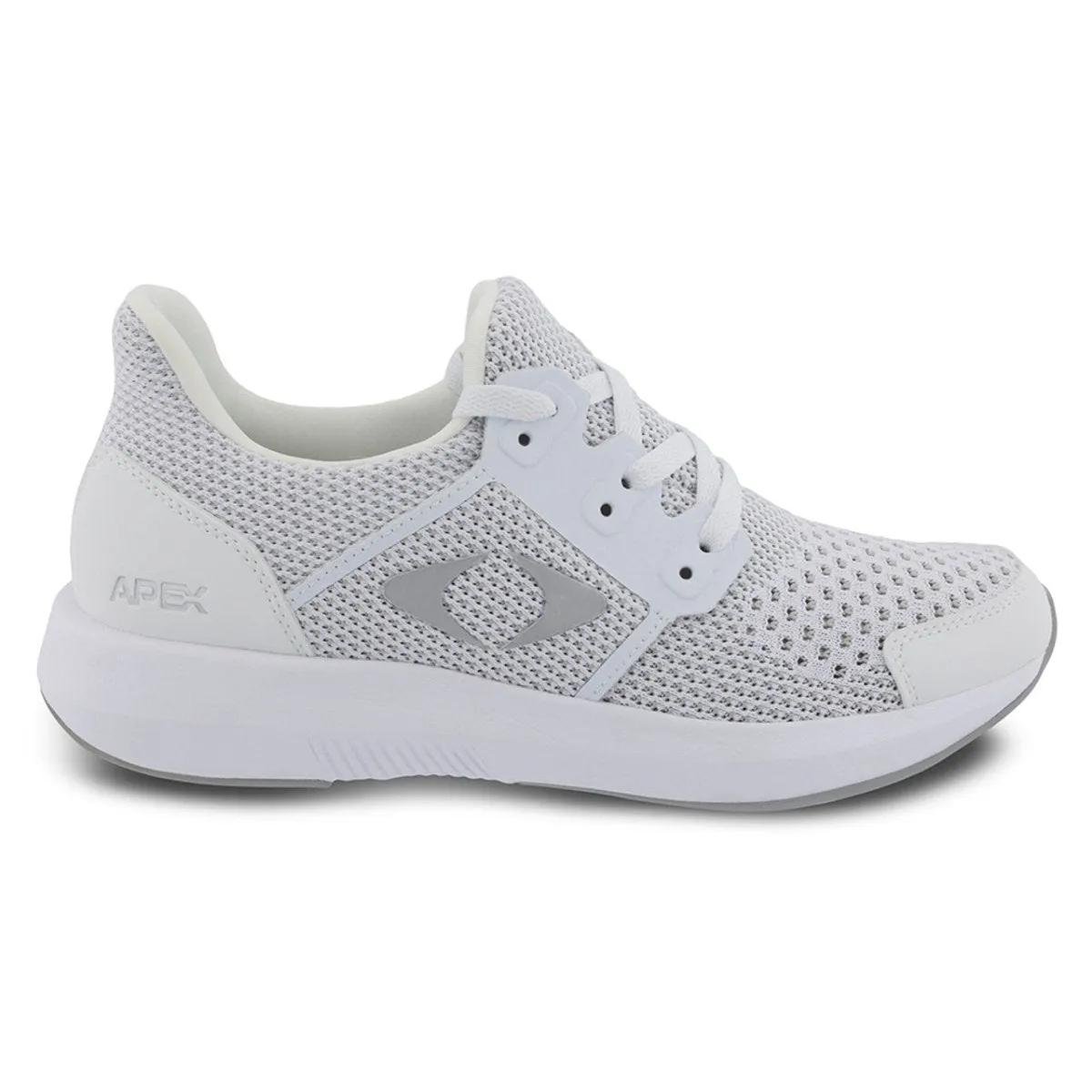 Apex P7200w Performance Athletic Women's Sneaker In White