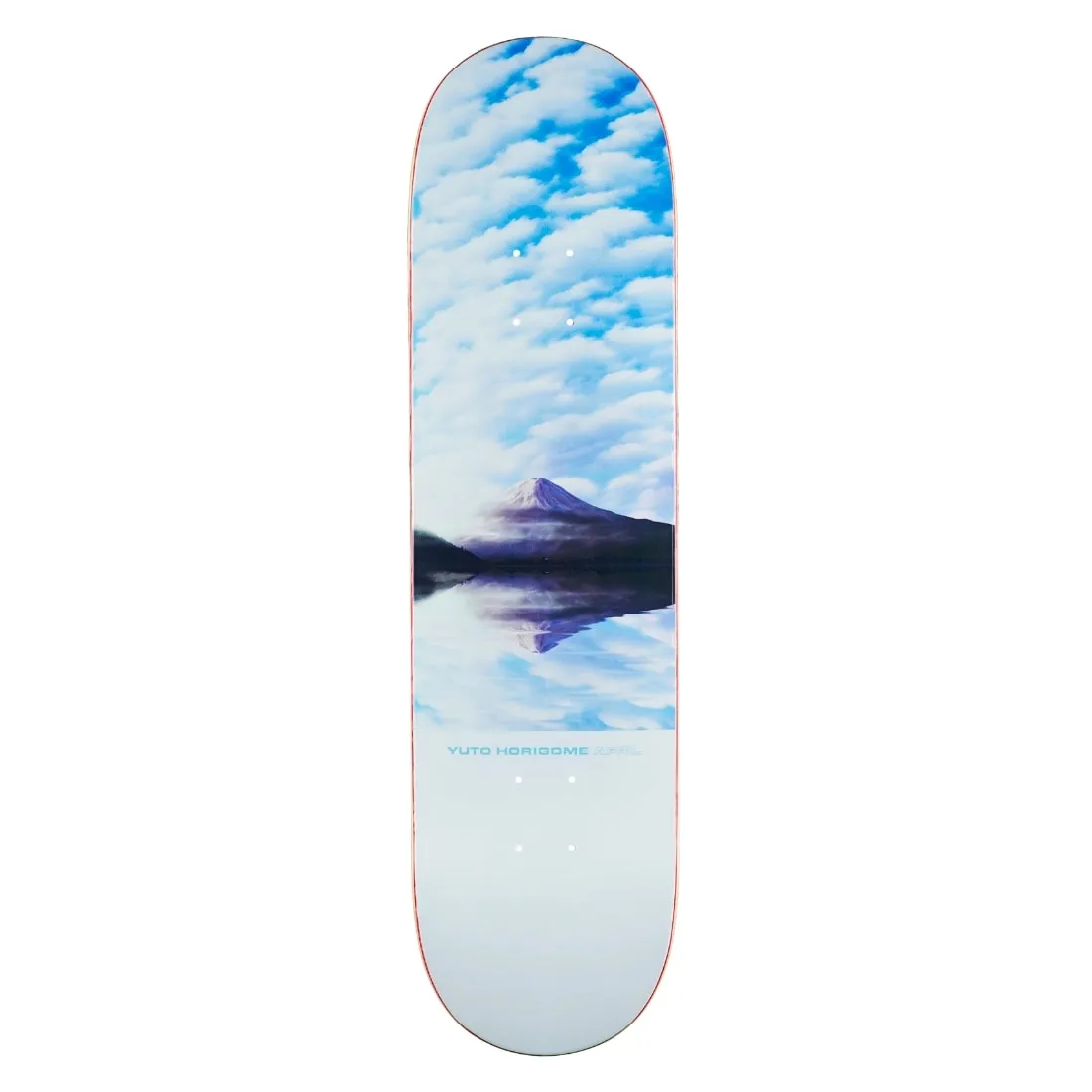 April 8.5" Yuto Horigome Mt. Fuji Skate Deck - White