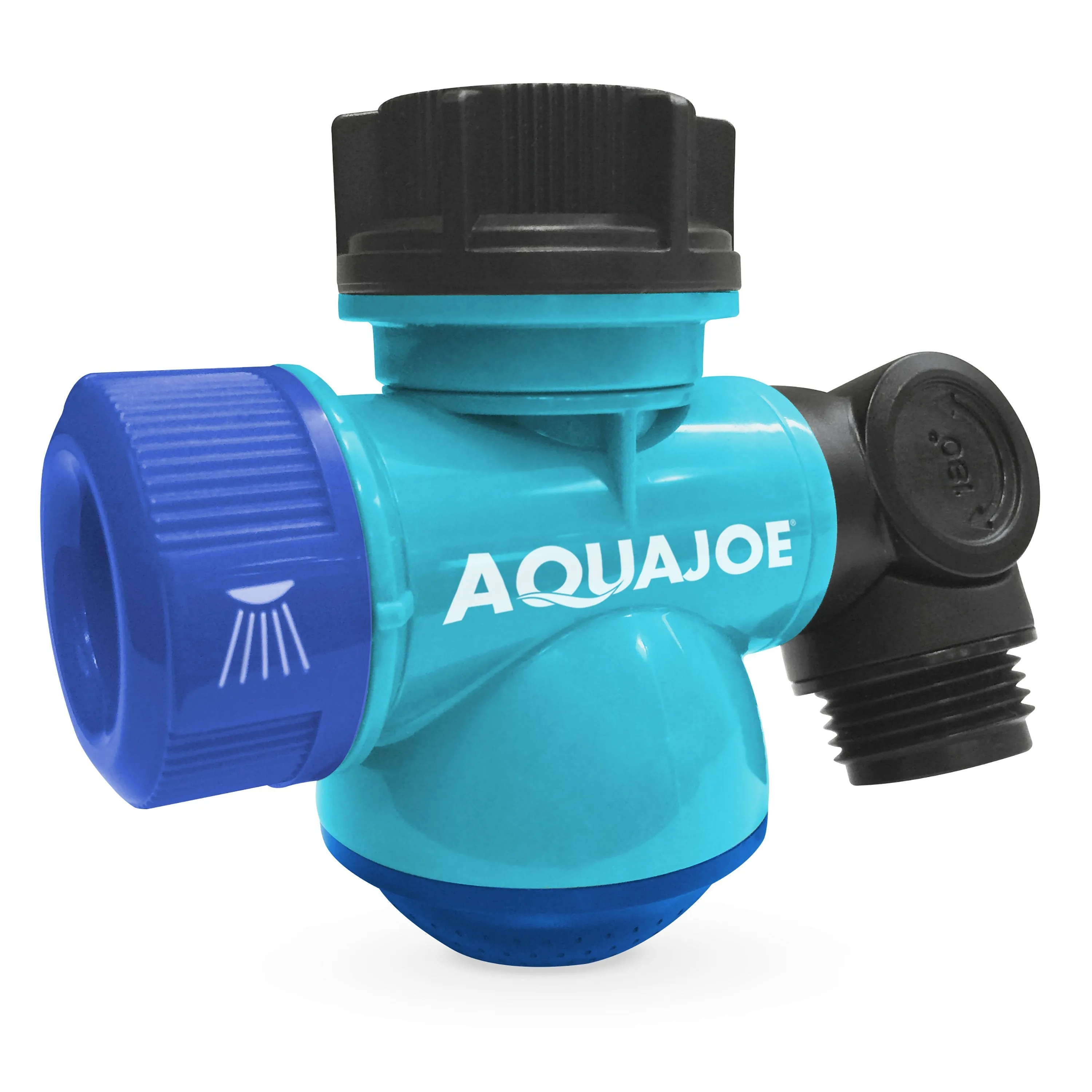 Aqua Joe SJI-MFGA1 Multi-Function Outdoor Faucet and Garden Hose Tap Connector