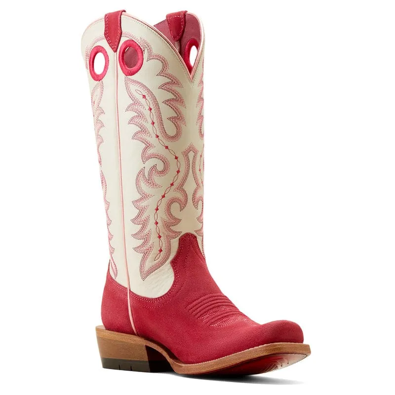 Ariat Women's Frontier Boon Deep Azalea Cutter Toe Western Boots 10051040