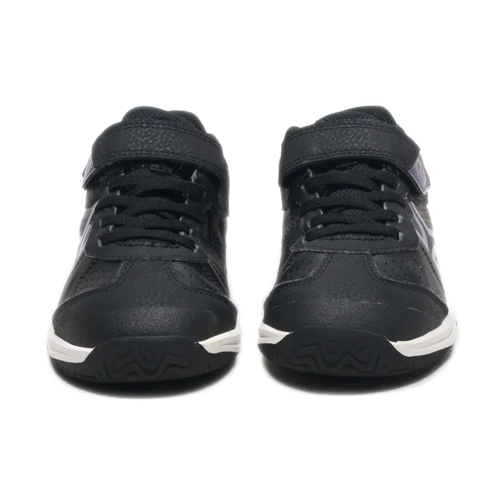 Artengo Ts 160 Jr Sneakers Leather Black Colour For Kids