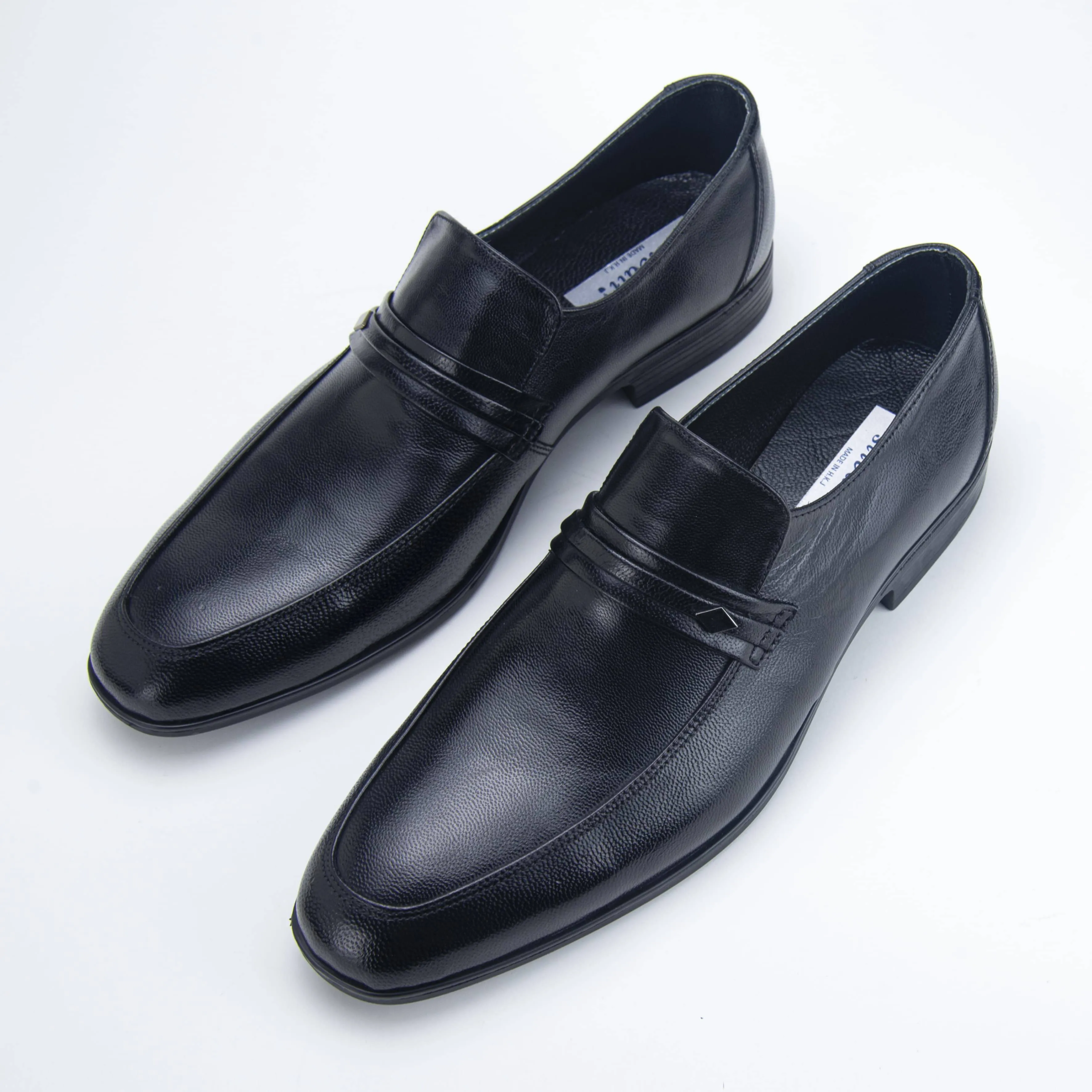 Ashour's CL -  Classic leather dress loafers for men (signature collection)