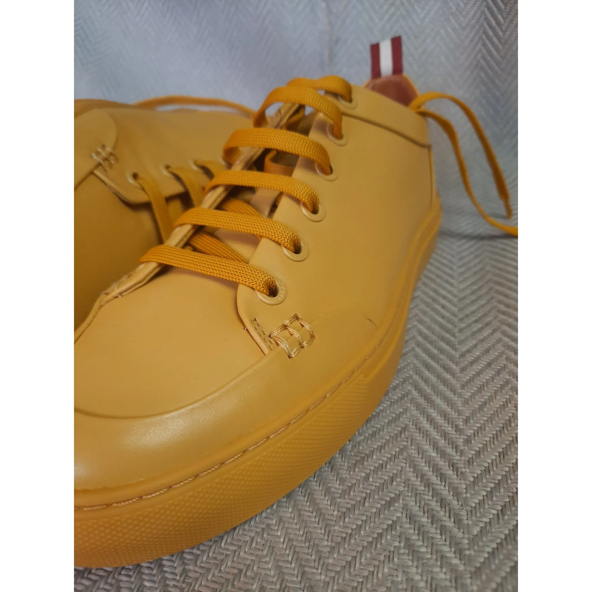 Bally Helliot Dip Dyed Sneaker Gold Sand Size 8.5