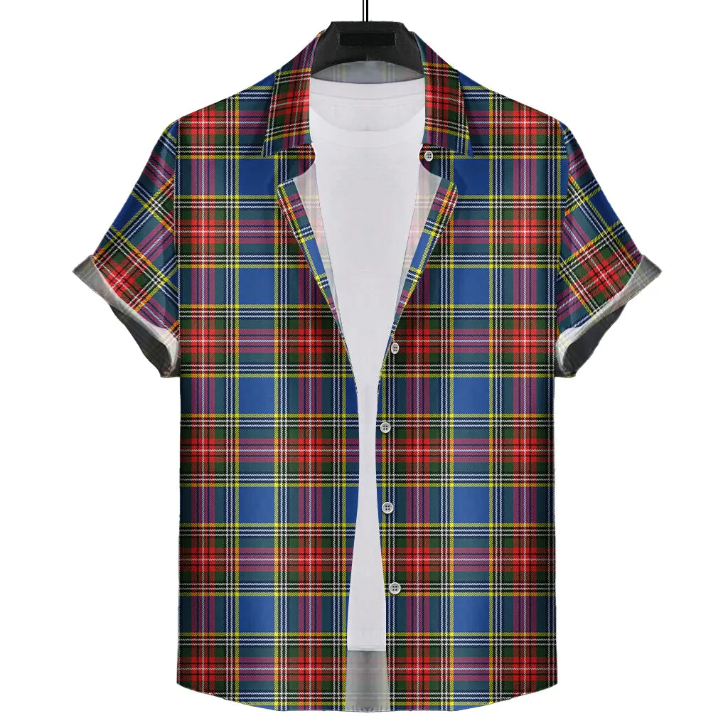 Bethune Tartan Short Sleeve Button Down Shirt