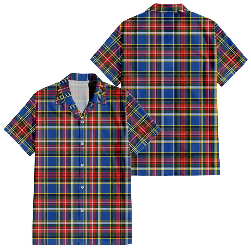 Bethune Tartan Short Sleeve Button Down Shirt