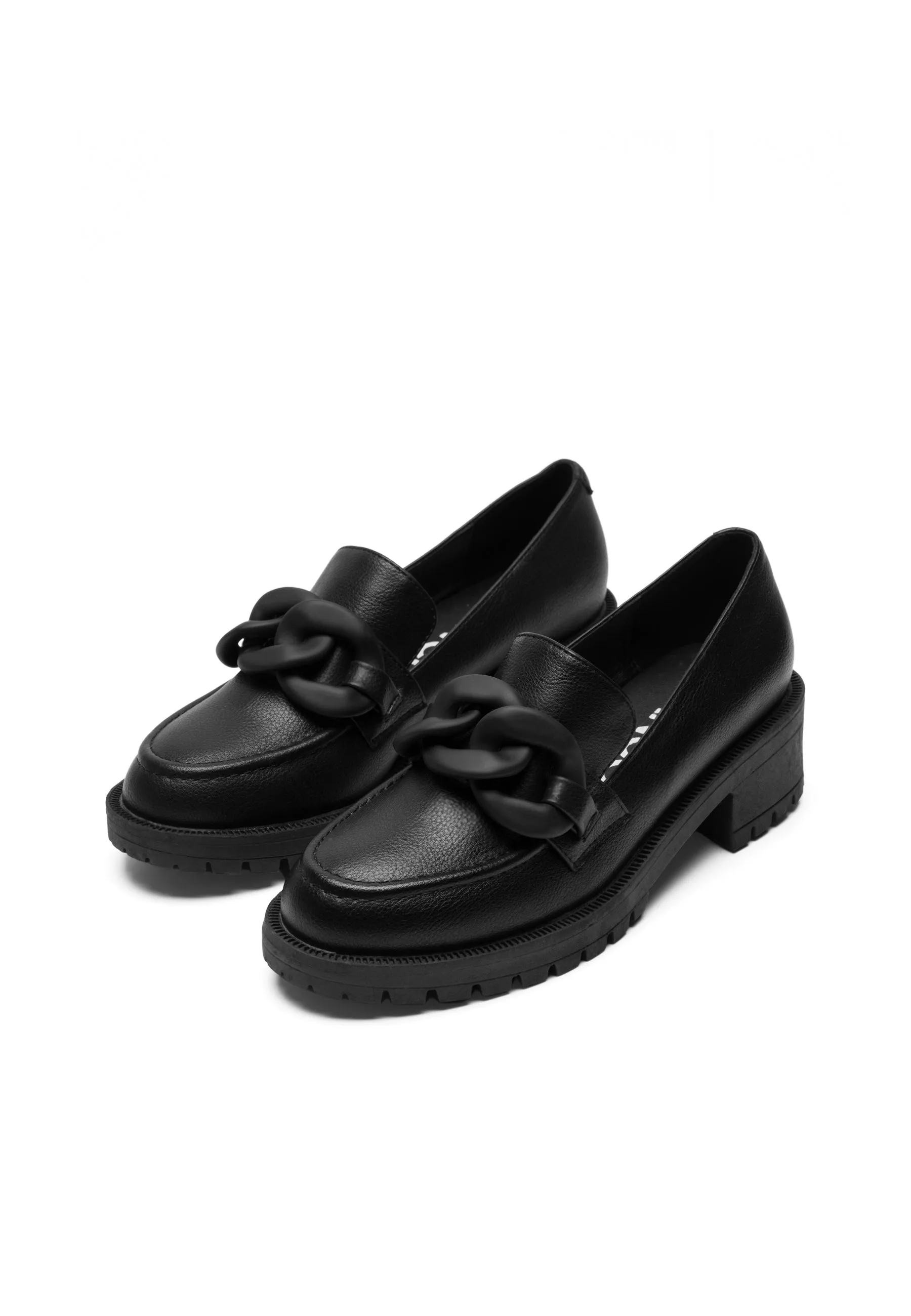 Biaclaire Black Loafers