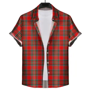 Binning Tartan Short Sleeve Button Down Shirt