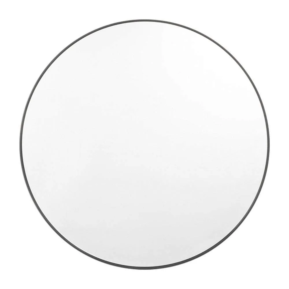 Bjorn Round Mirror Black 80CM