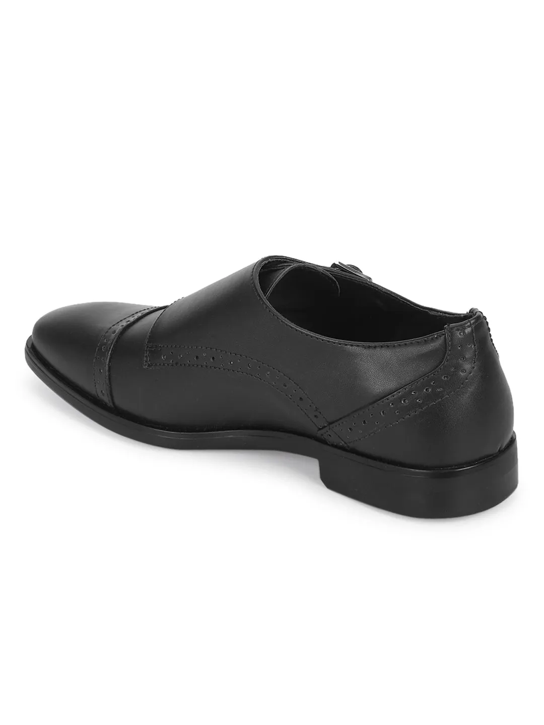 Black PU Men Loafers (TC-SM-5025-BLKPU)