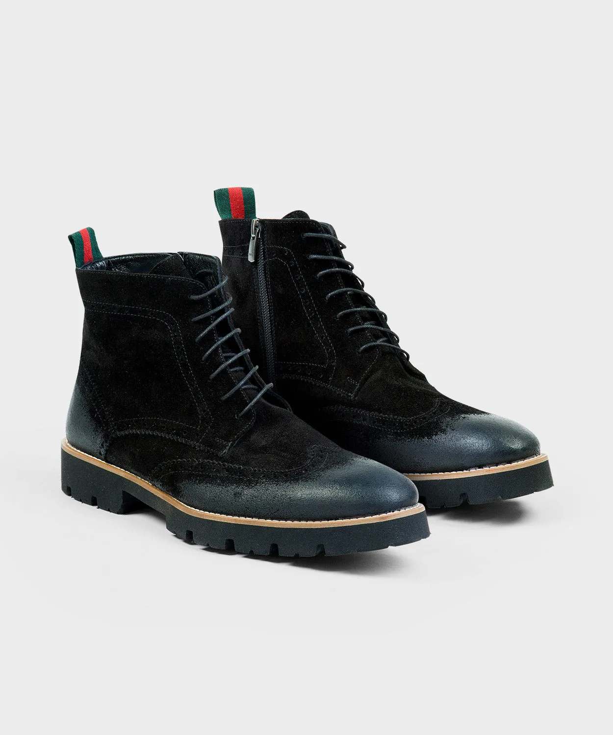 Black Velvet Boot