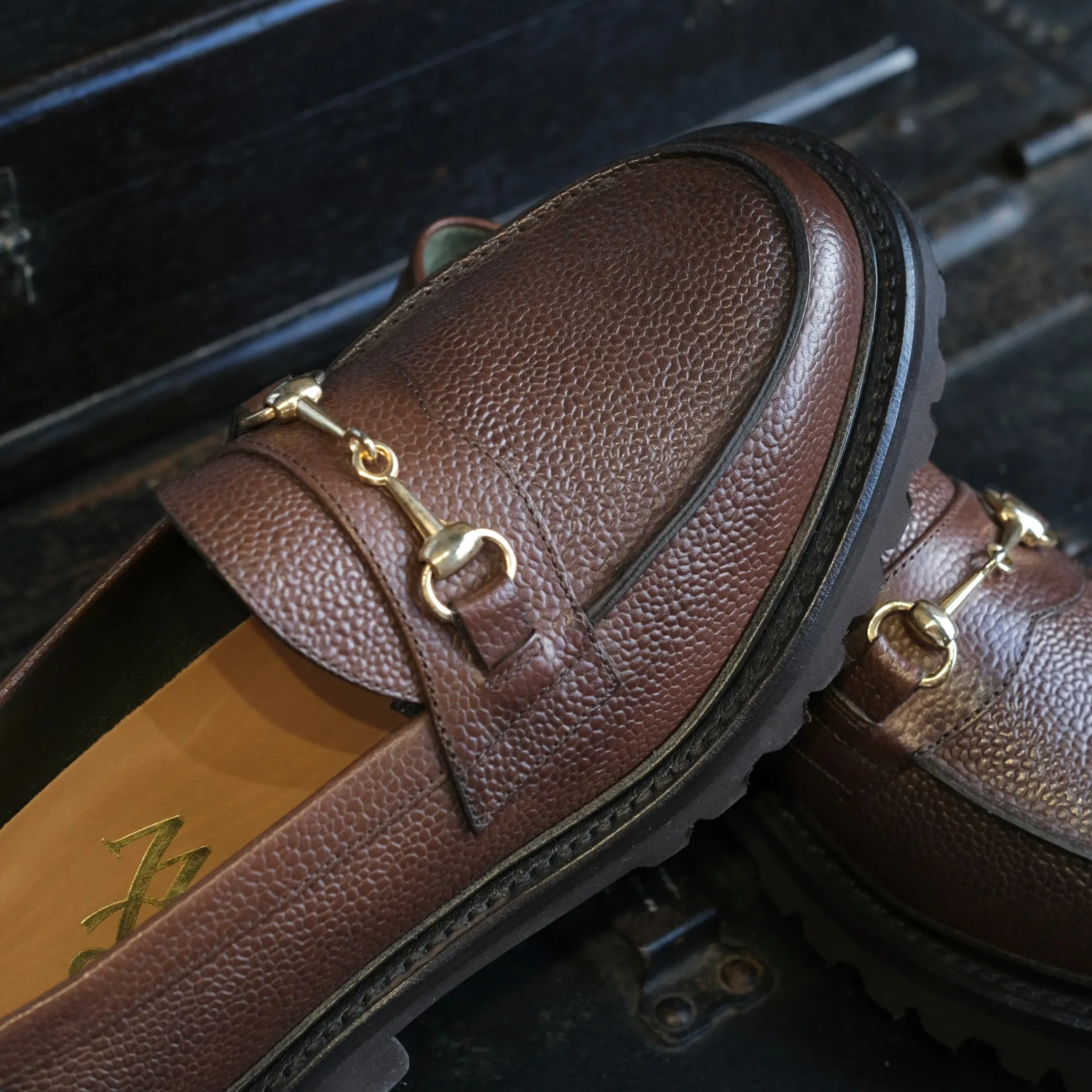 Blackstock & Weber Mason Horsebit Loafer Vibram 1757 (Chocolate)