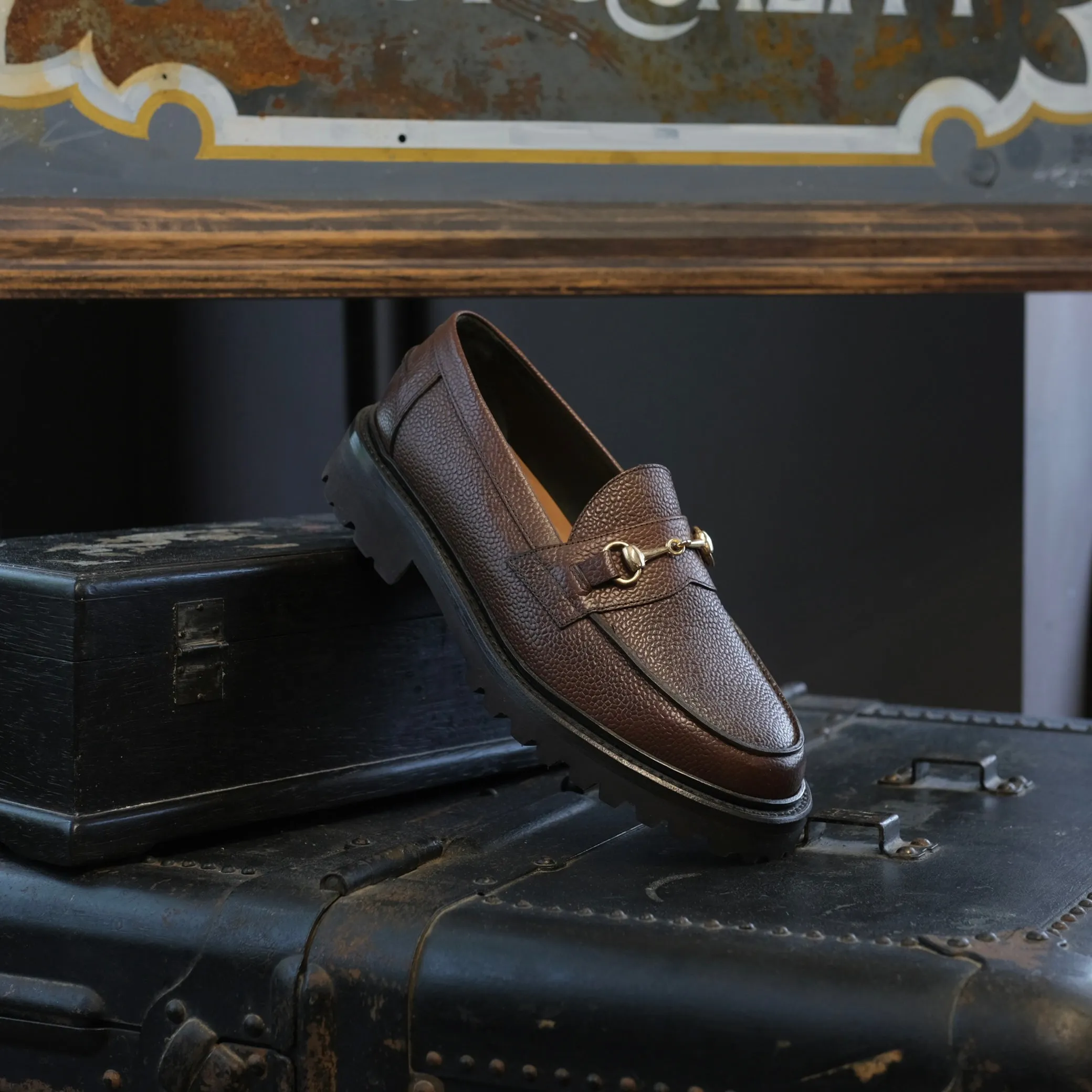 Blackstock & Weber Mason Horsebit Loafer Vibram 1757 (Chocolate)