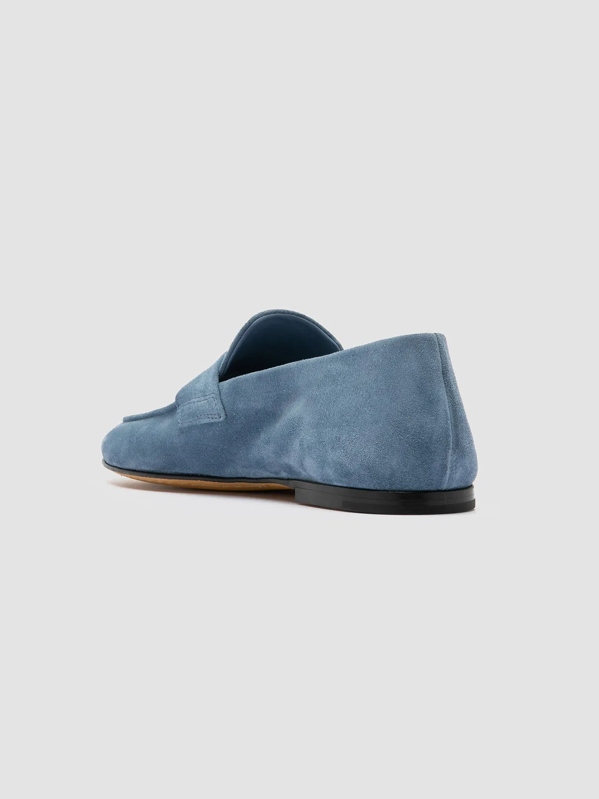 BLAIR 001 - Blue Suede Loafers