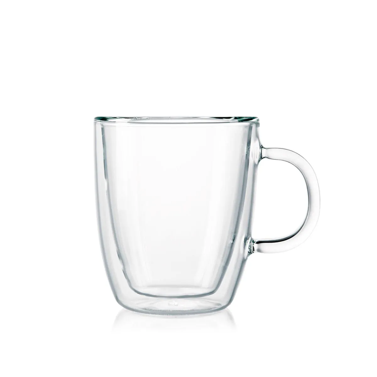 Bodum Bistro Double Wall Mugs with Handle 300ml (Set of 2)