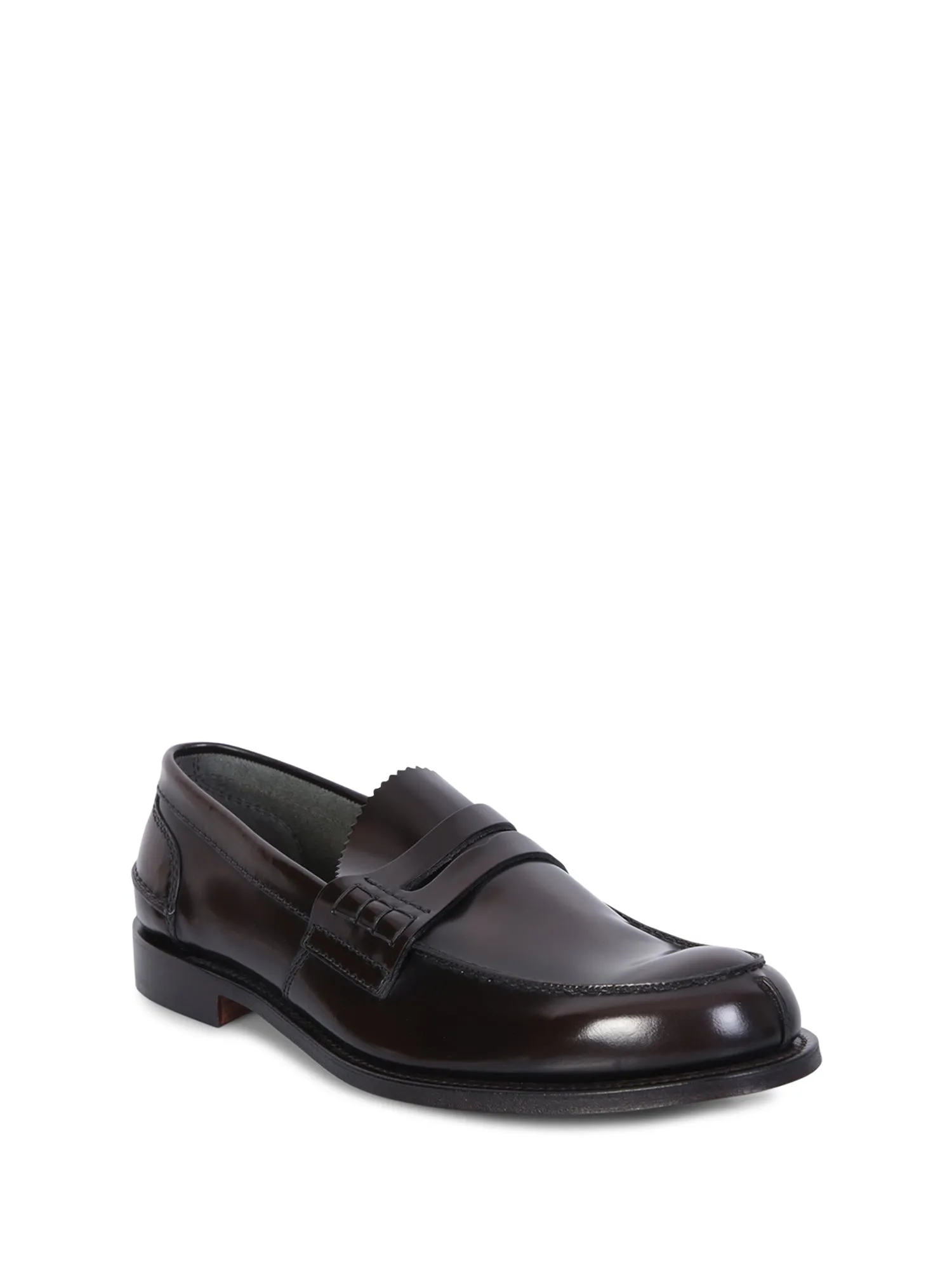 Brown Pembrey loafers