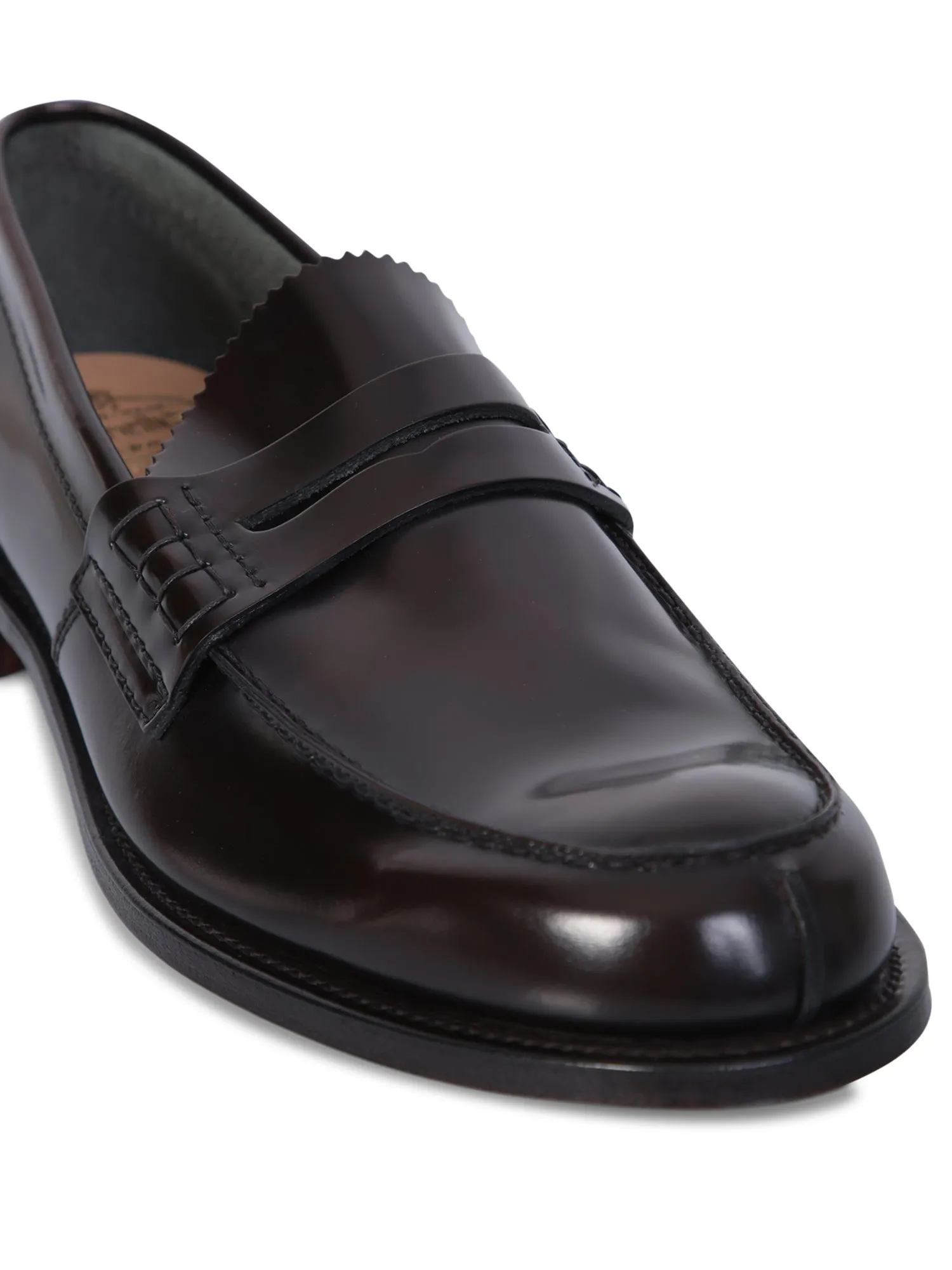 Brown Pembrey loafers