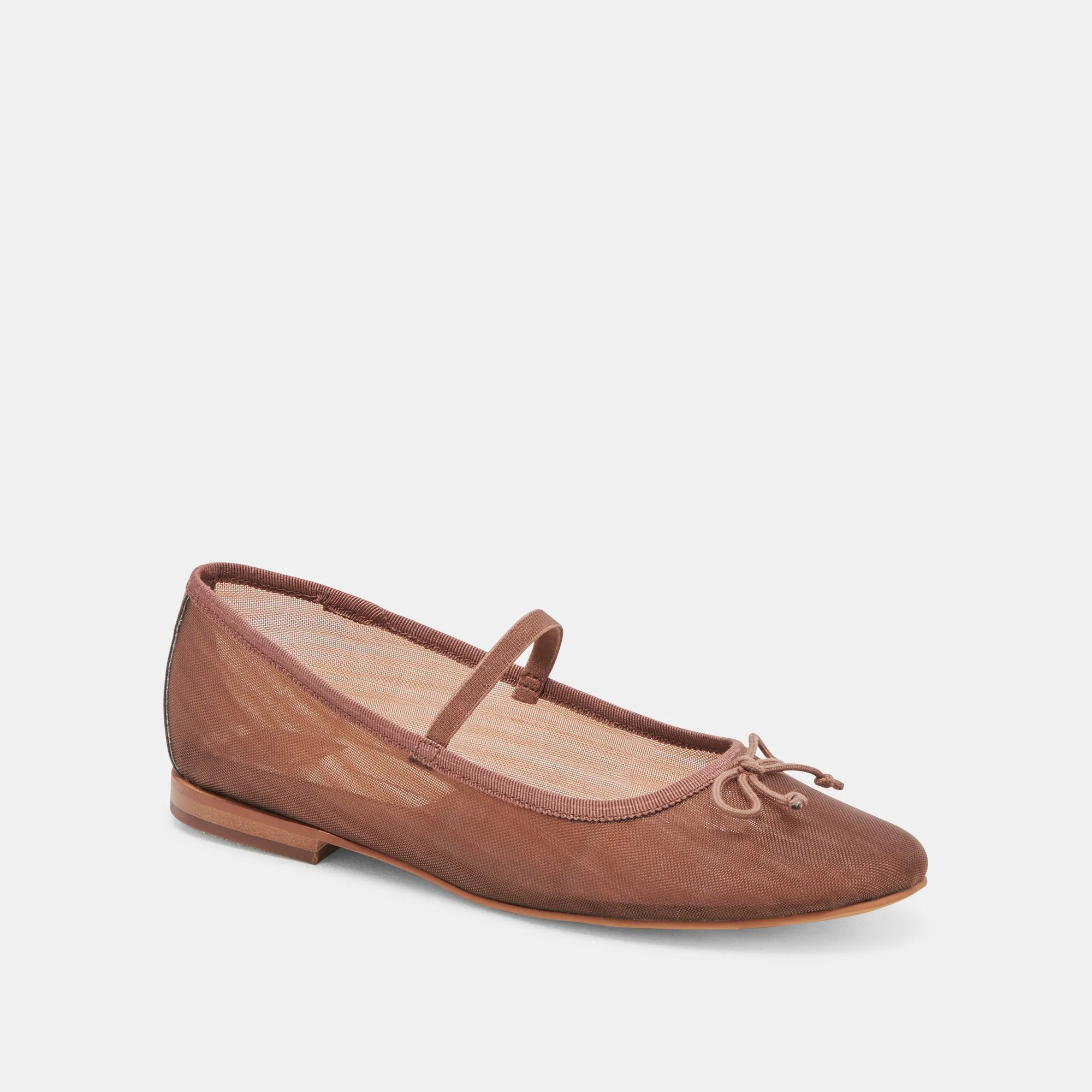 CADEL BALLET FLATS ESPRESSO MESH