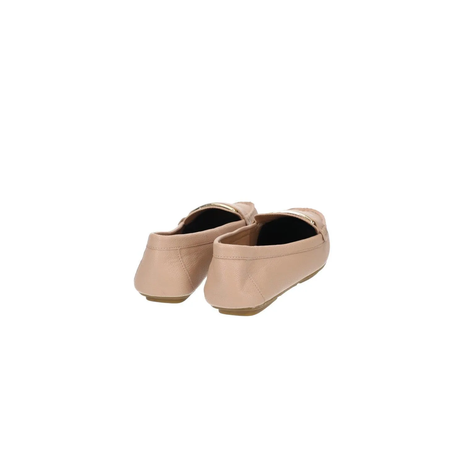 Calvin Klein Leonie Loafers Leather Beige Colour For Women