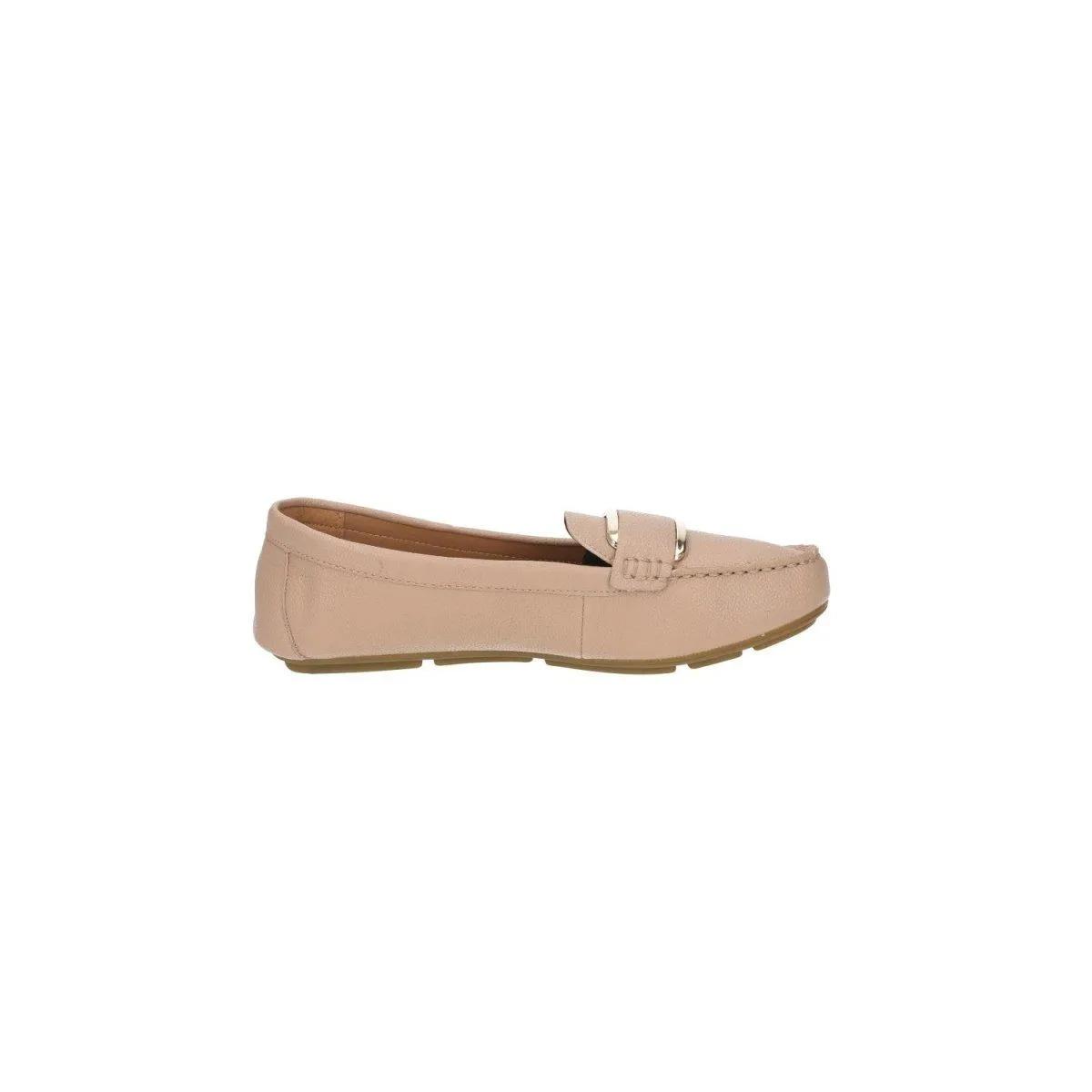 Calvin Klein Leonie Loafers Leather Beige Colour For Women