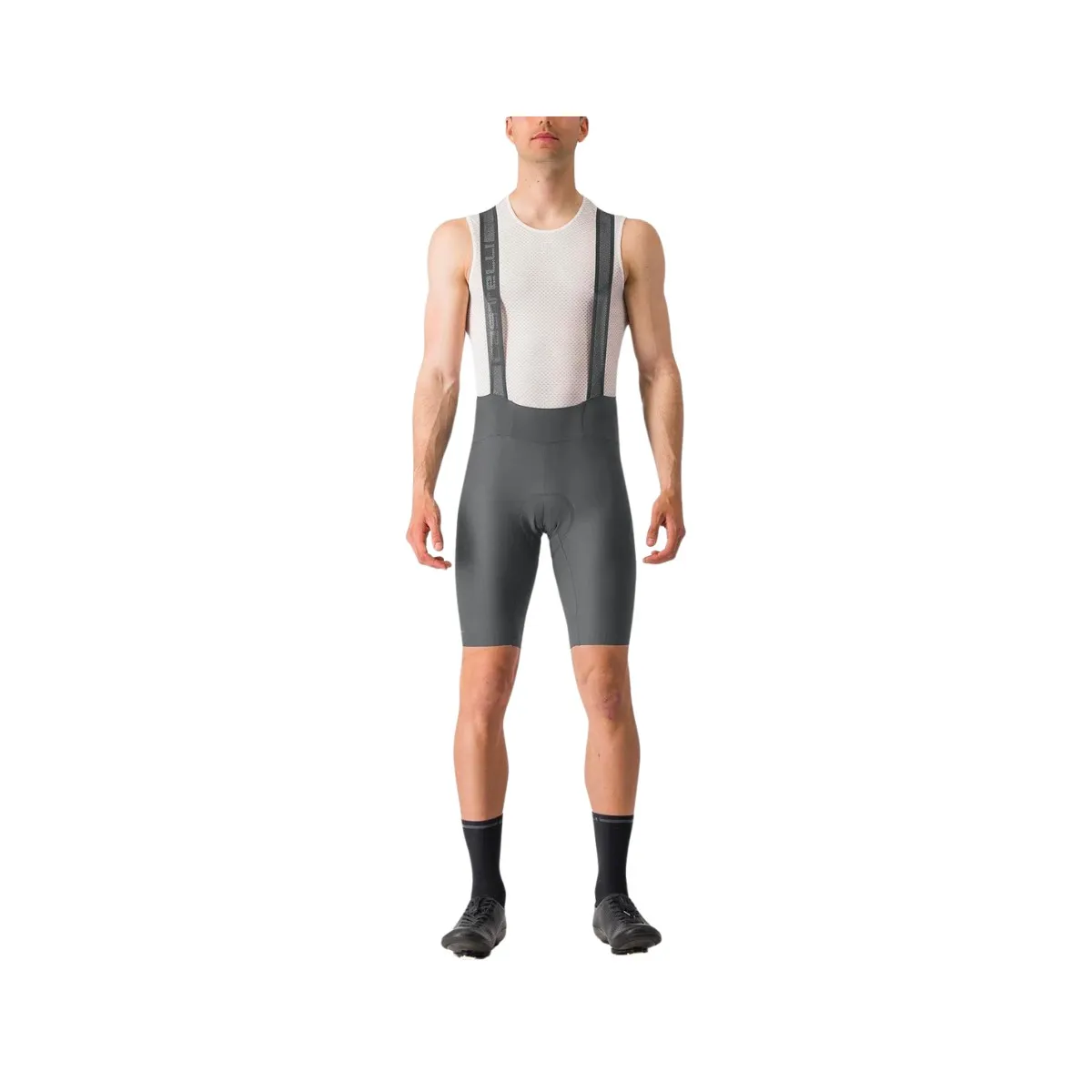 Castelli Espresso Grey Bib Shorts