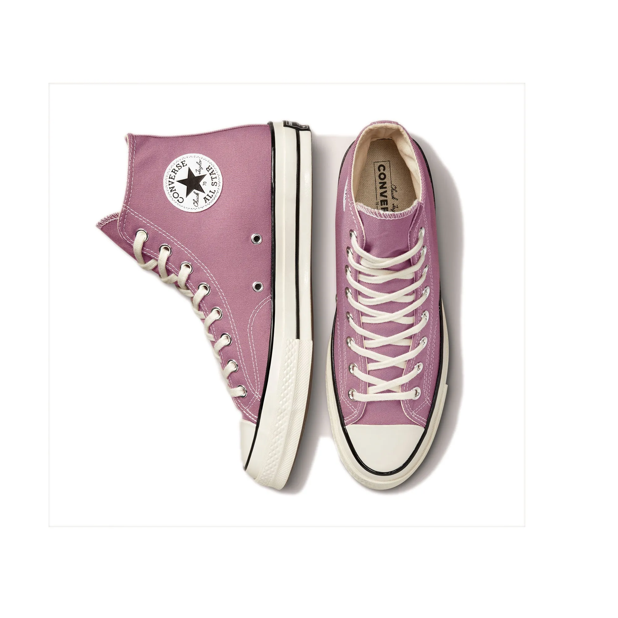 Converse Mens Chuck 70 Hi Shoes 'Pink Aura'