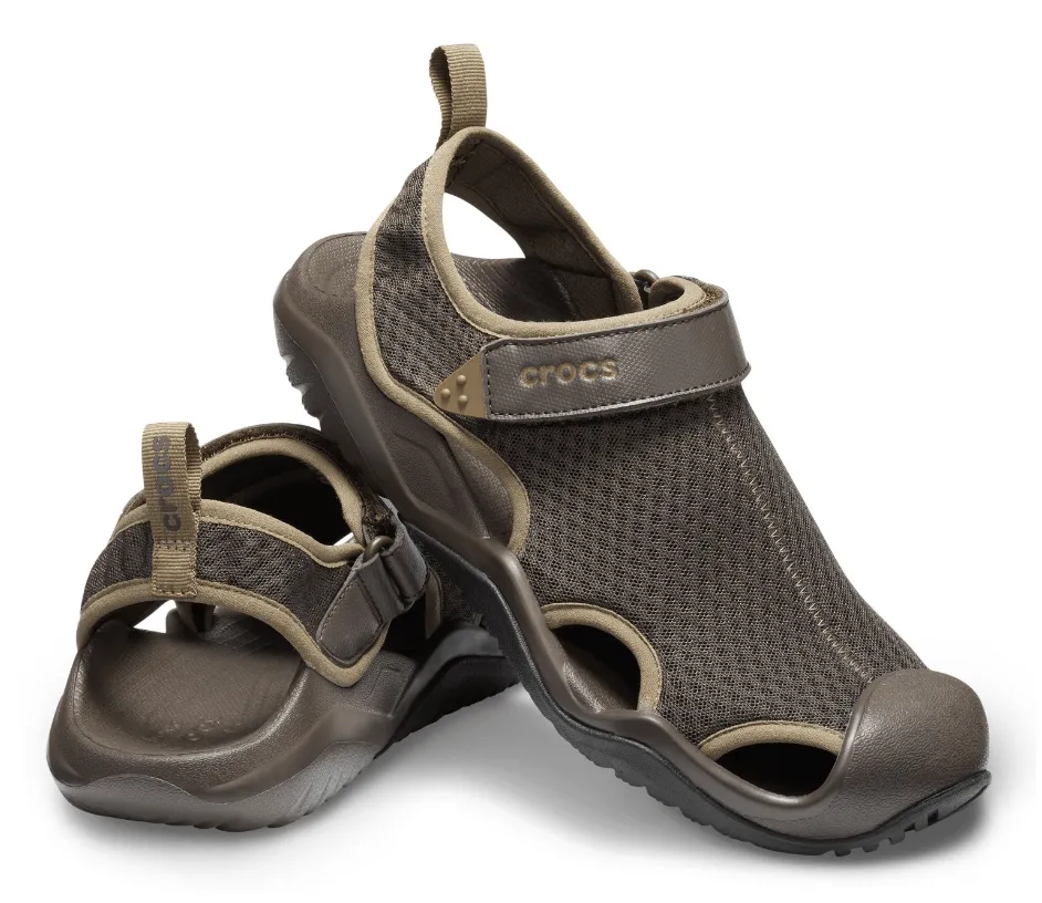 Crocs Mens Swiftwater Sandal - Espresso