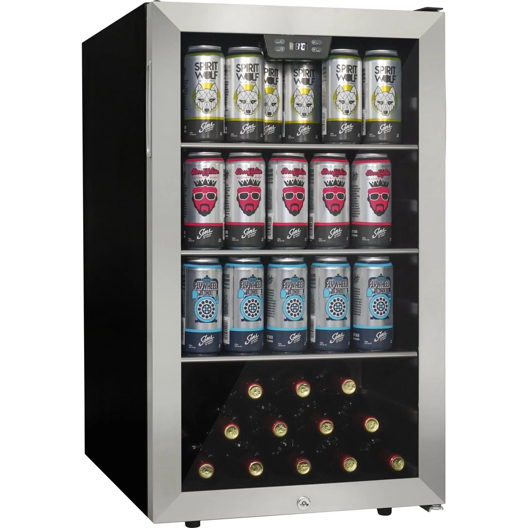 Danby Beverage Cooler (DBC045L1SS) - Stainless Steel