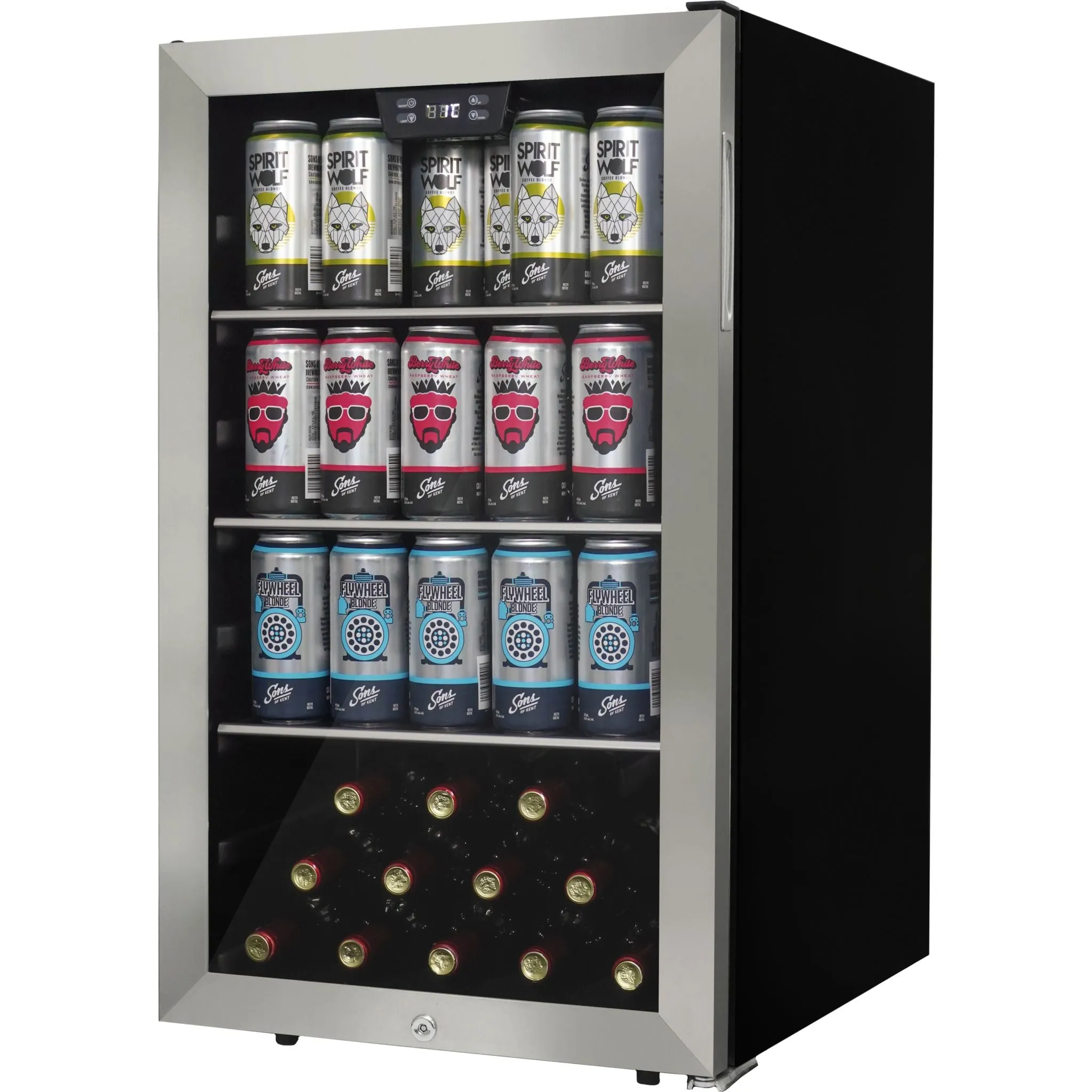 Danby Beverage Cooler (DBC045L1SS) - Stainless Steel