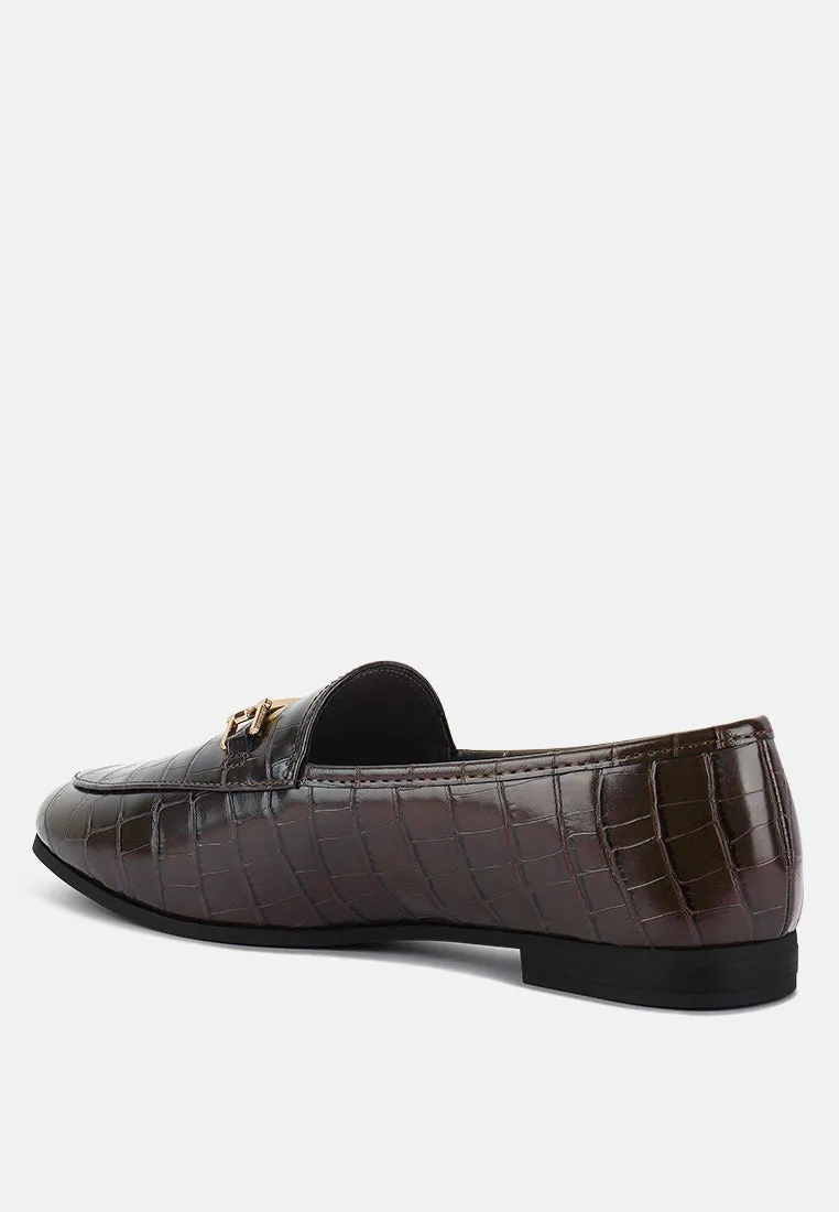 Deverell Street-Smart Horsebit Embellished Loafers