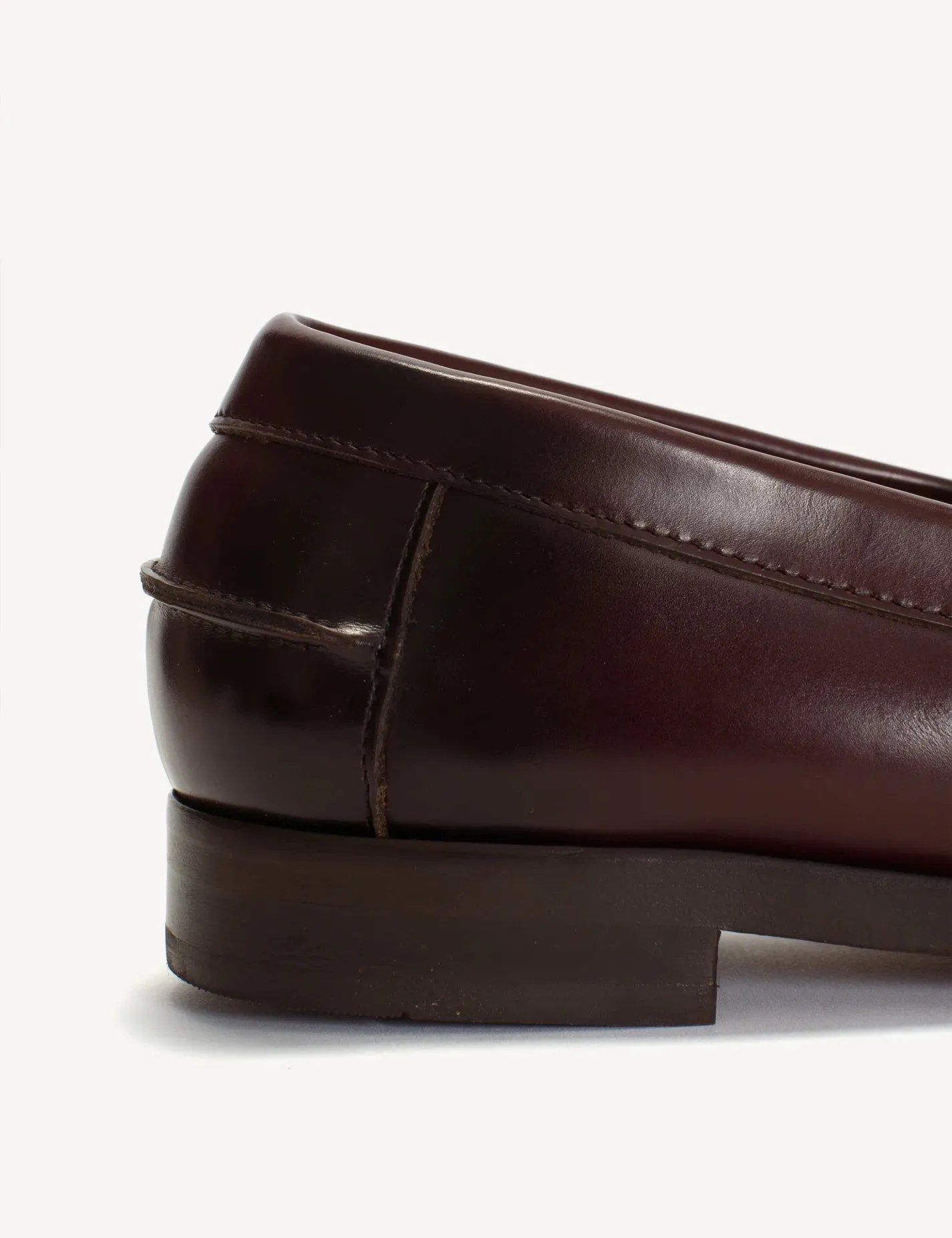 Dico - Moccasin Penny Loafer - Bordeaux Polido Leather