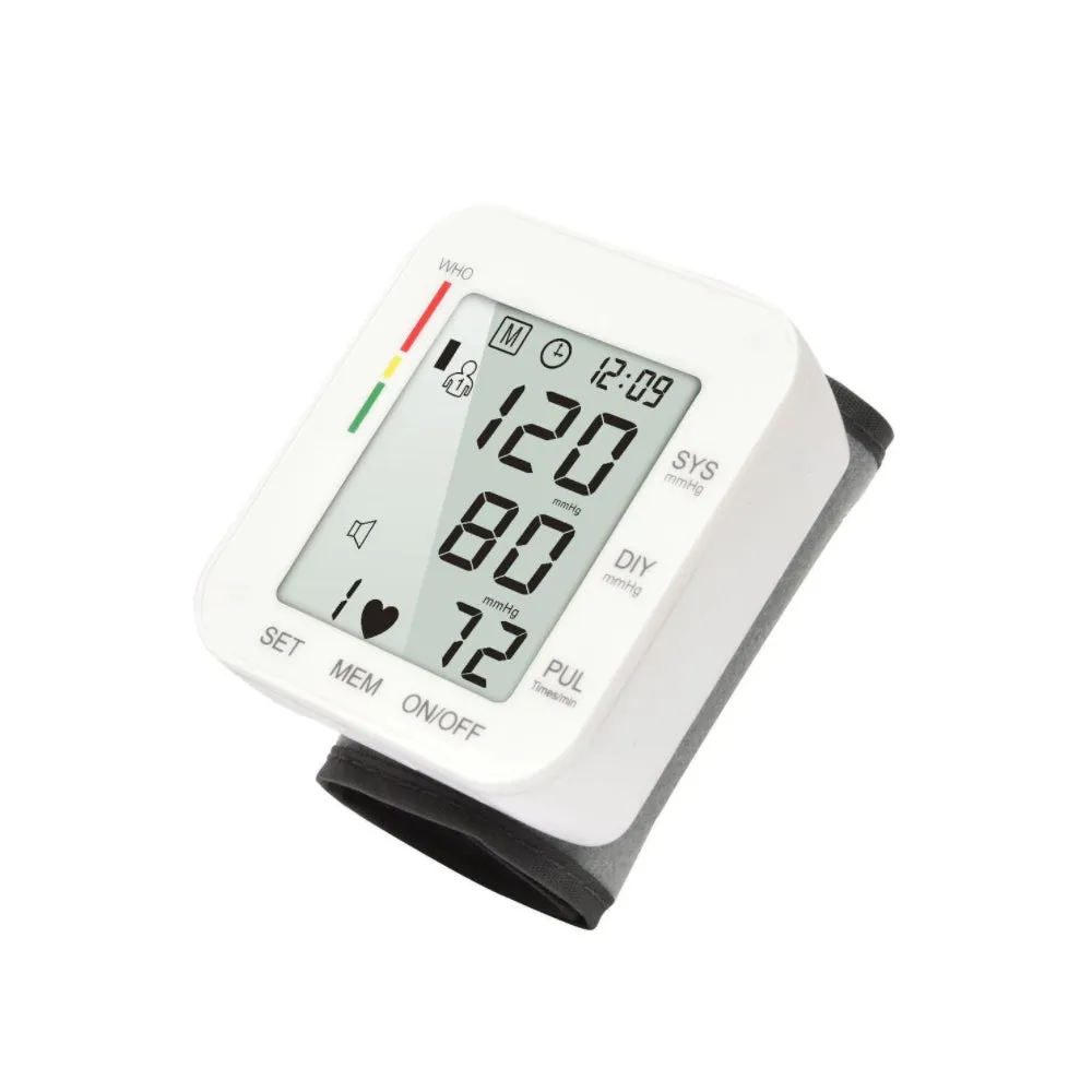 Digital Automatic Wrist Blood Pressure Monitor