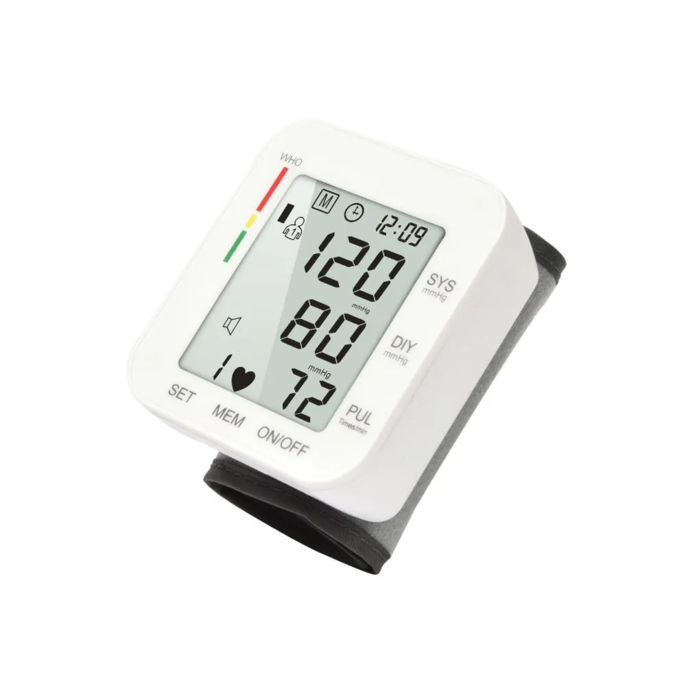 Digital Automatic Wrist Blood Pressure Monitor