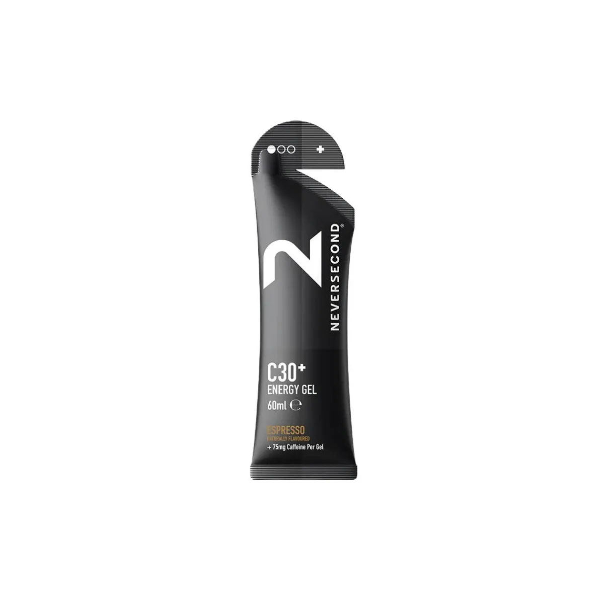 Energy Gel Neversecond C30  Espresso with 75mg Caffeine Unit