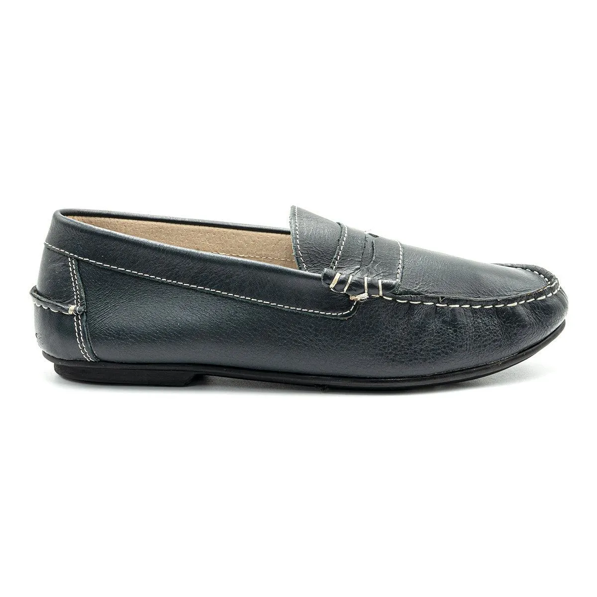 Espo In Extenso Loafers Leather Blue Colour For Women