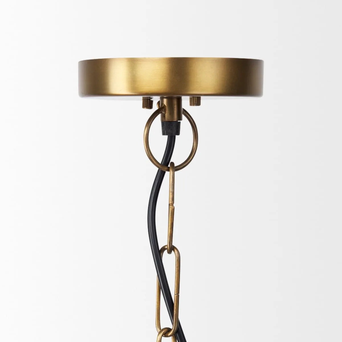 Fenton Pendant Light Gold Shade | Gold Metal