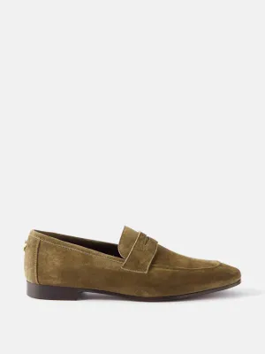 Flâneur suede loafers