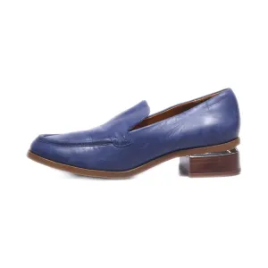 Franco Sarto New Bocca Loafers Leather Blue Colour For Women