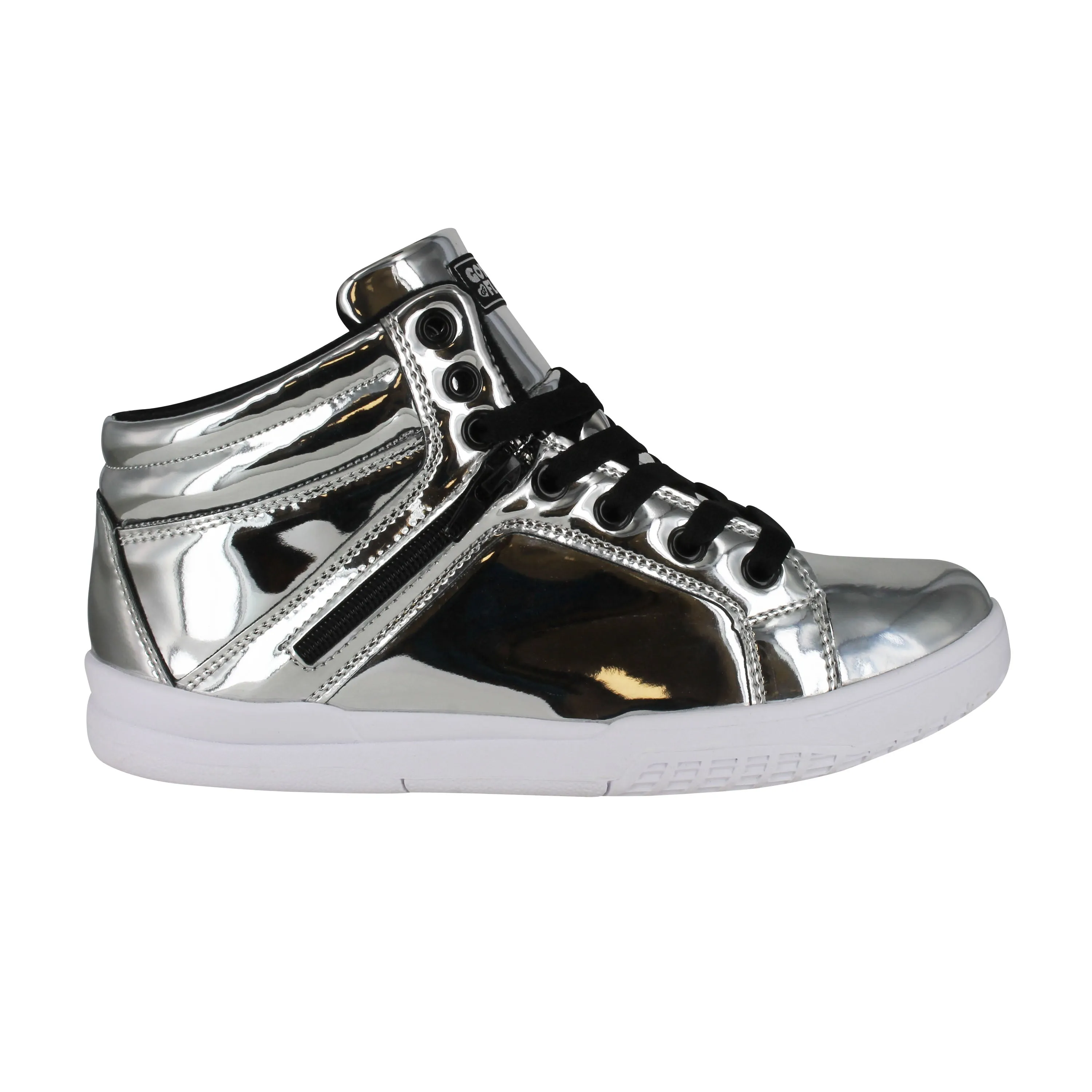 Gotta Flurt Women's Gamma II Silver Hip Hop Fashion Sneaker