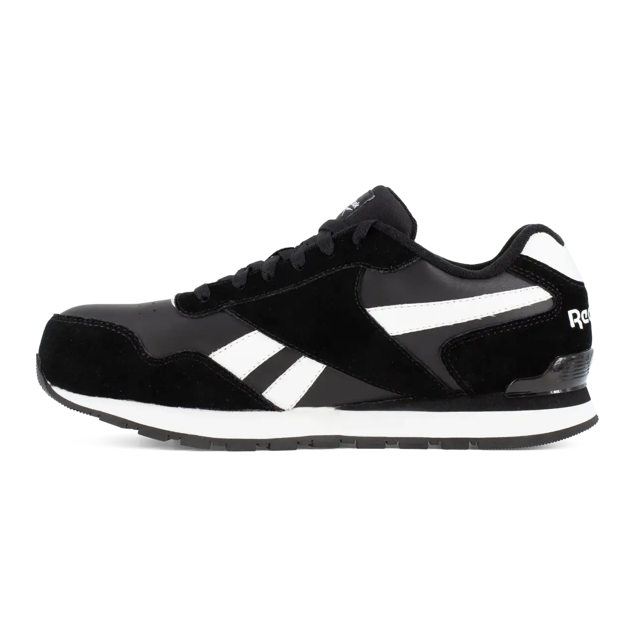 Harman Composite-Toe Athletic Work Shoe Black/White