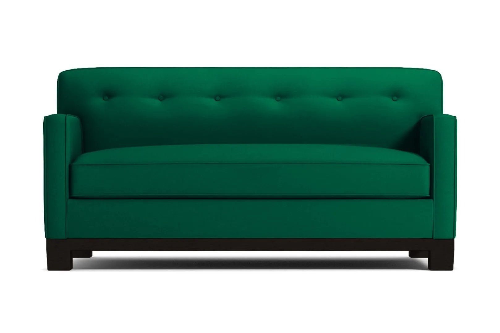 Harrison Ave Apartment Size Sofa :: Leg Finish: Espresso / Size: Apartment Size - 68.5"w