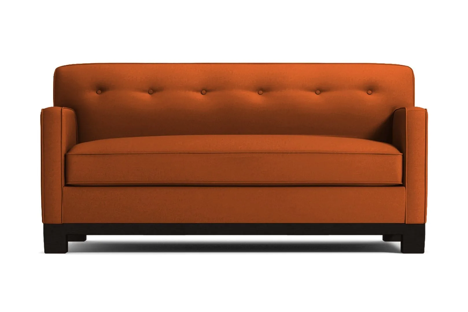 Harrison Ave Apartment Size Sofa :: Leg Finish: Espresso / Size: Apartment Size - 68.5"w