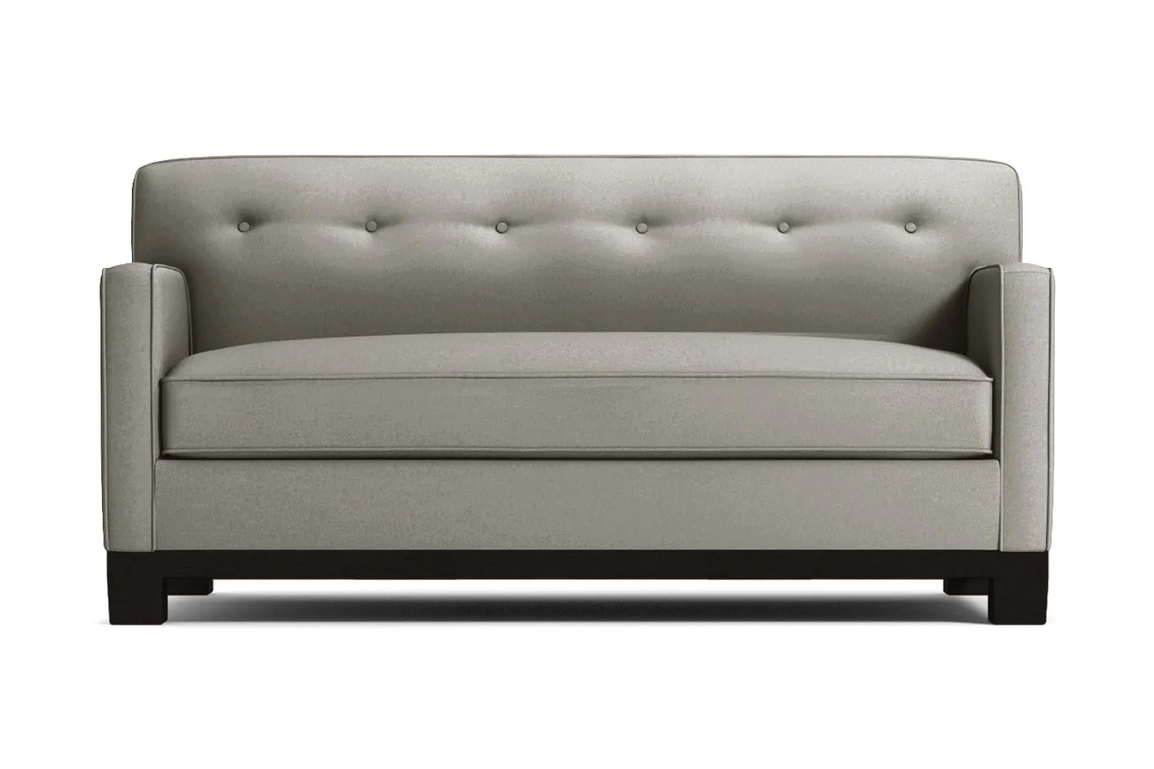 Harrison Ave Apartment Size Sofa :: Leg Finish: Espresso / Size: Apartment Size - 68.5"w