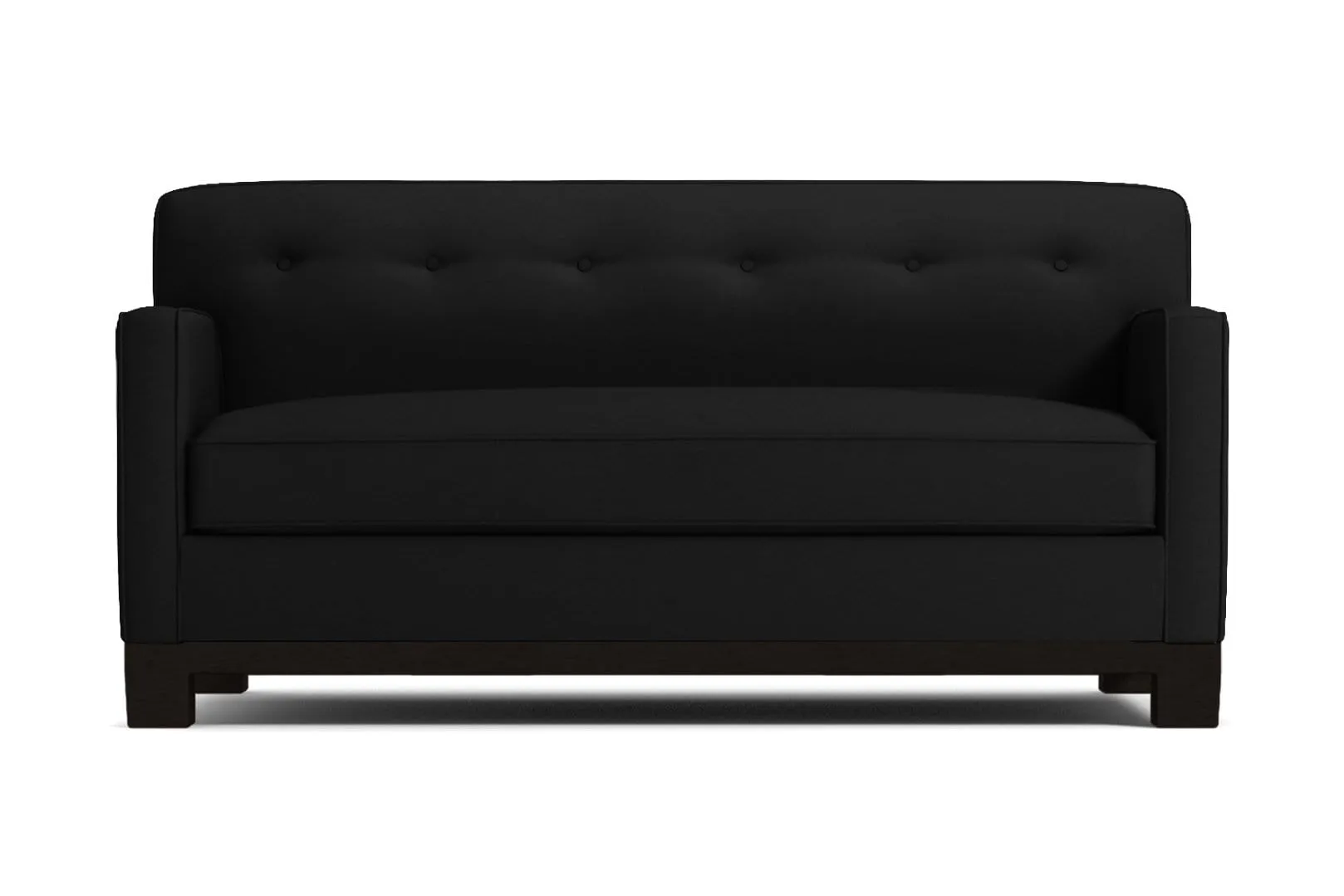 Harrison Ave Apartment Size Sofa :: Leg Finish: Espresso / Size: Apartment Size - 68.5"w