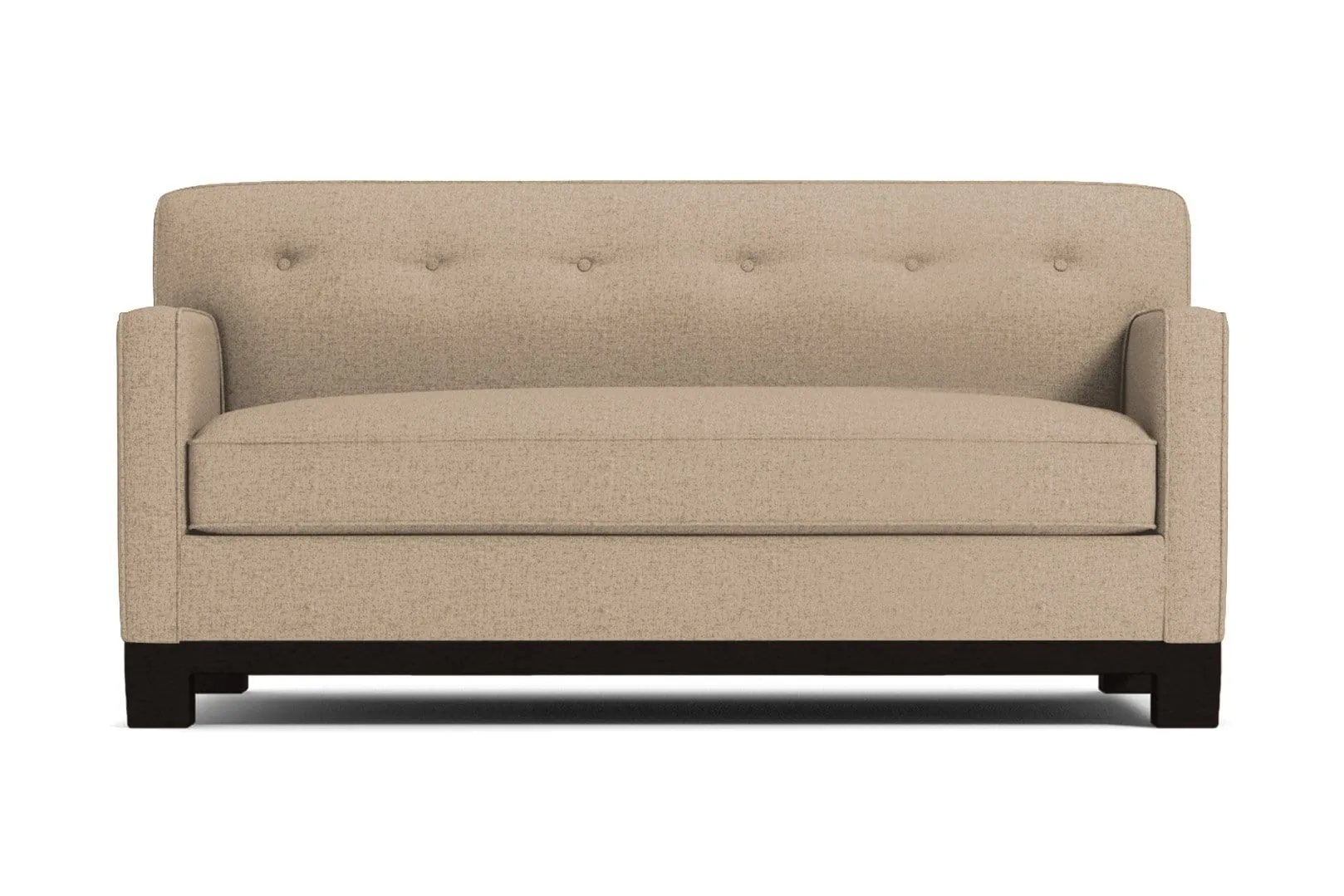 Harrison Ave Apartment Size Sofa :: Leg Finish: Espresso / Size: Apartment Size - 68.5"w